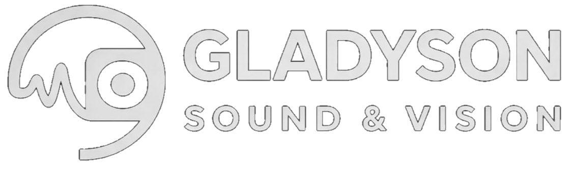 Gladyson Sound&Vision - logo branca